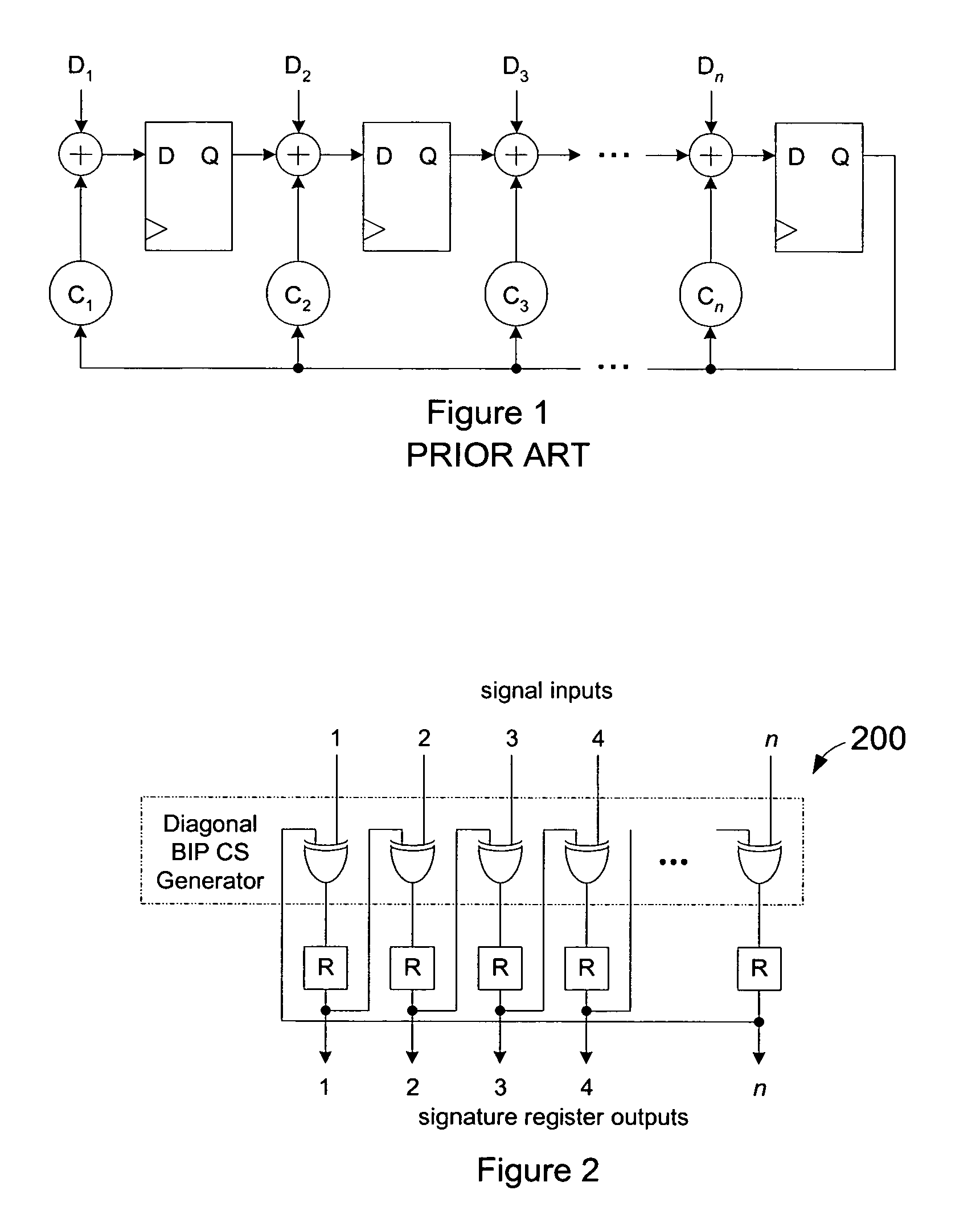 Systems and methods for signature circuits