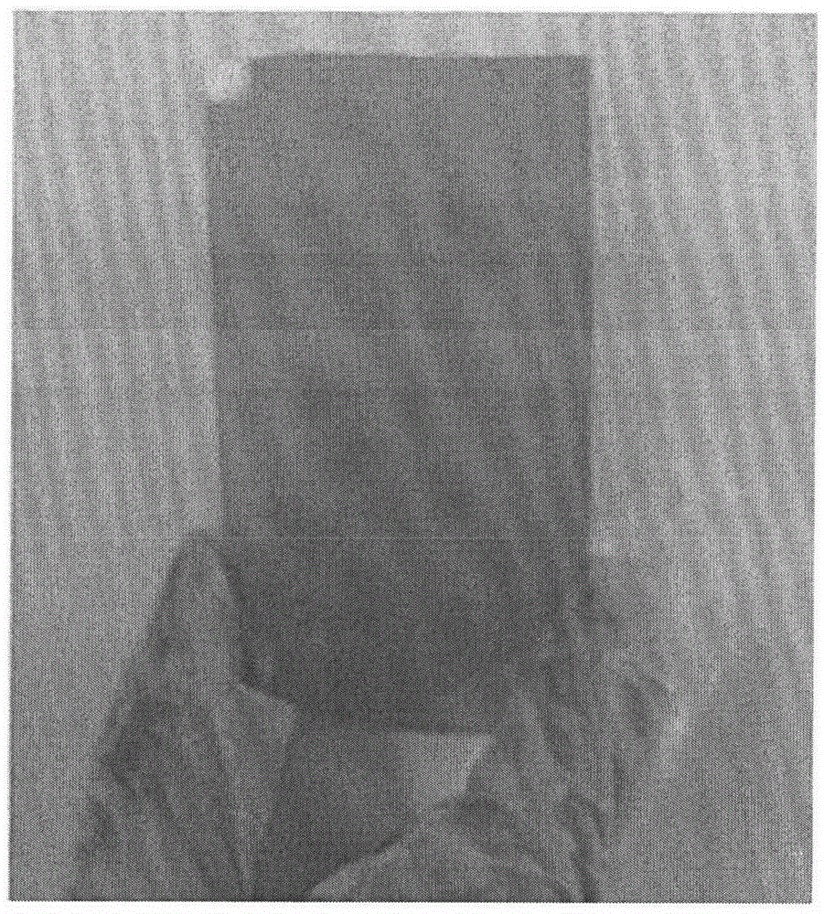 Back contact electrode in cadmium telluride thin film solar cell structure and preparation method