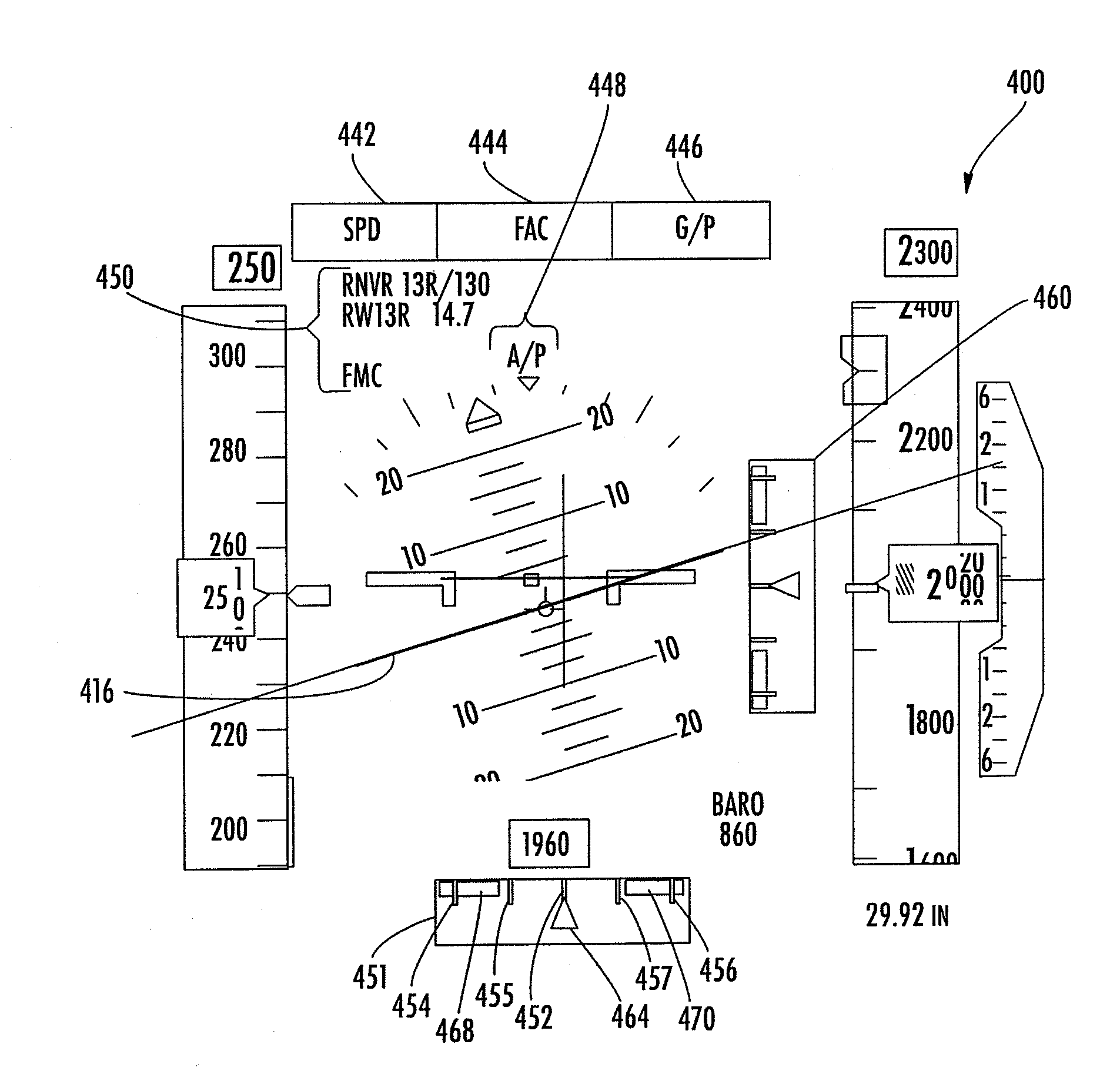 Integrated approach navigation system, method, and computer program product