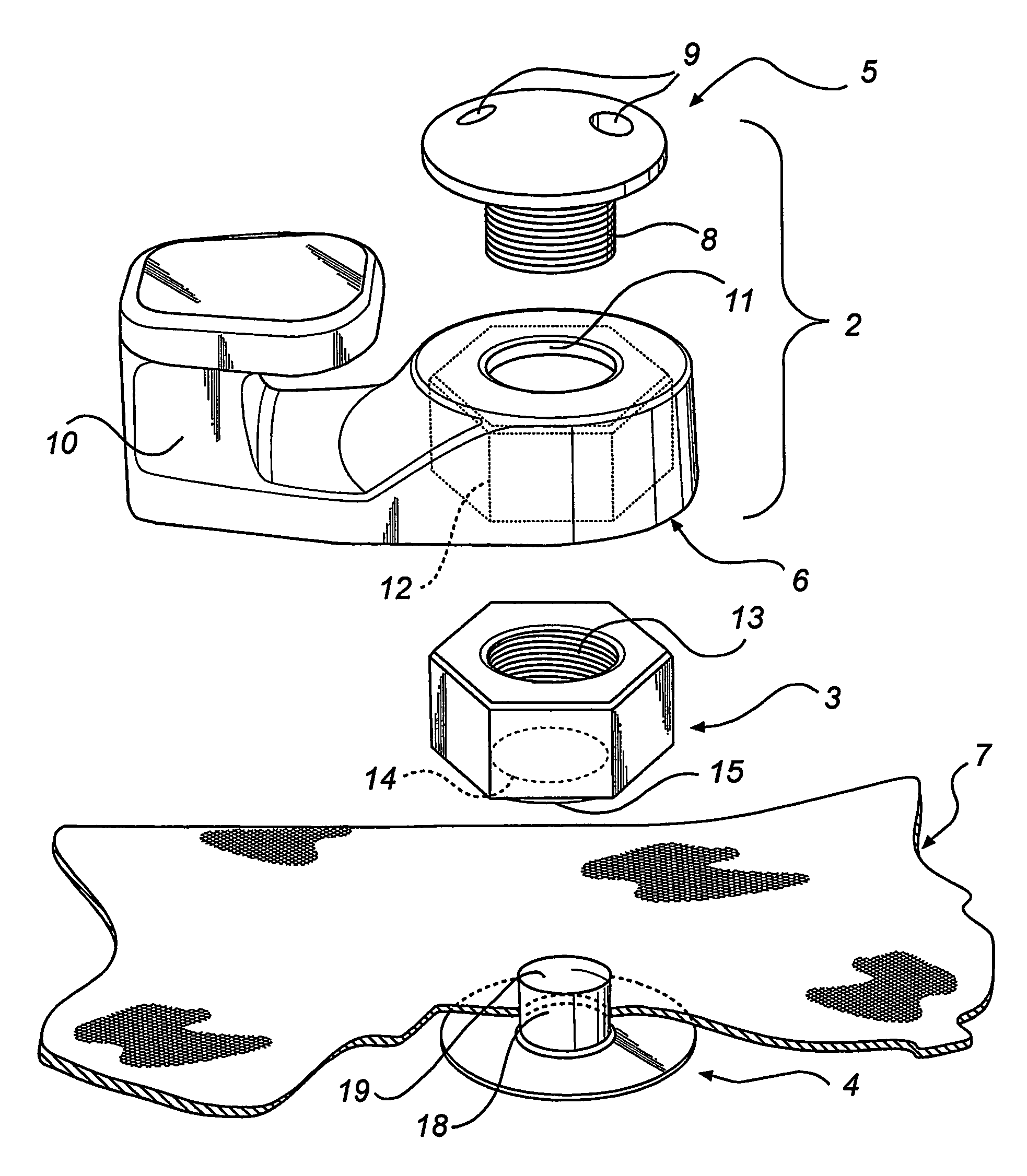 Lacing device