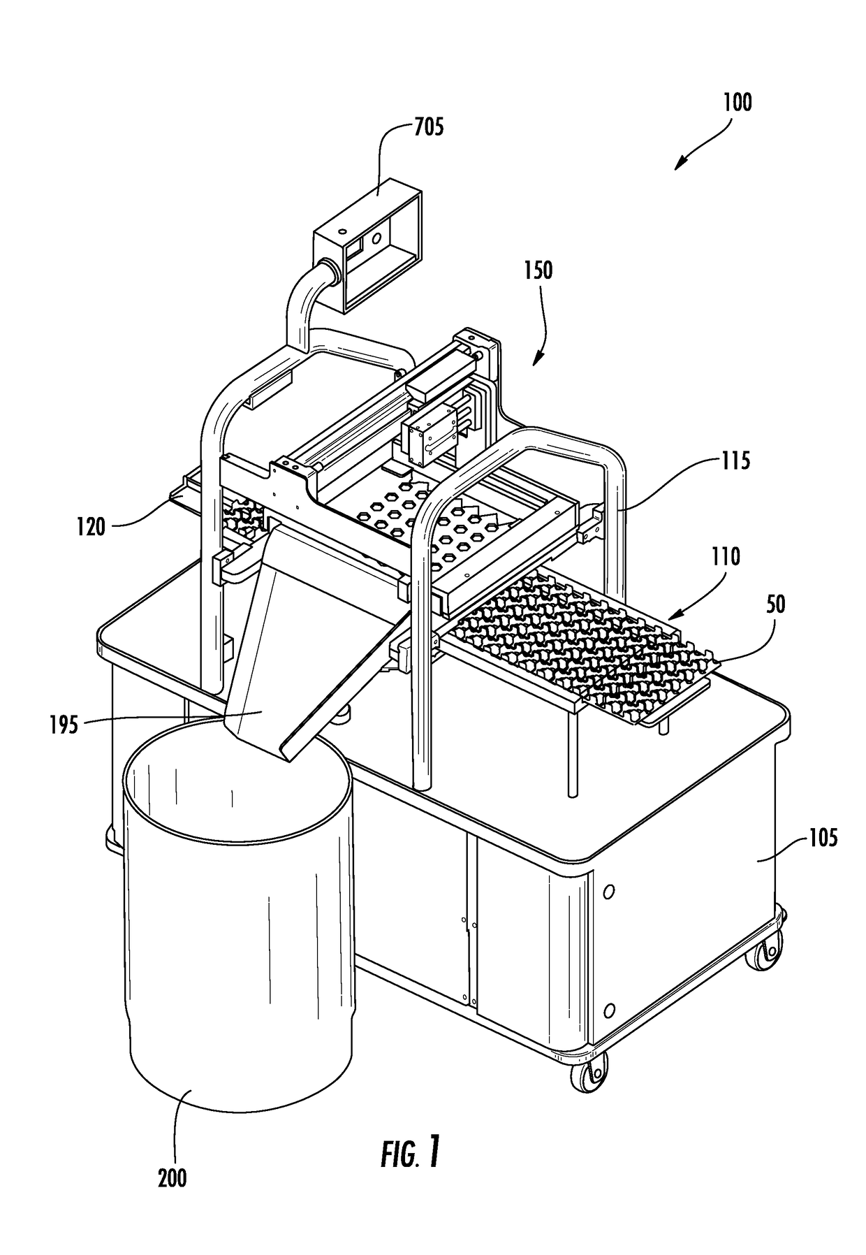 Egg decapping apparatus, and associated method