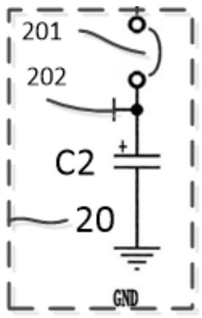 Meter power supply circuit and use method thereof