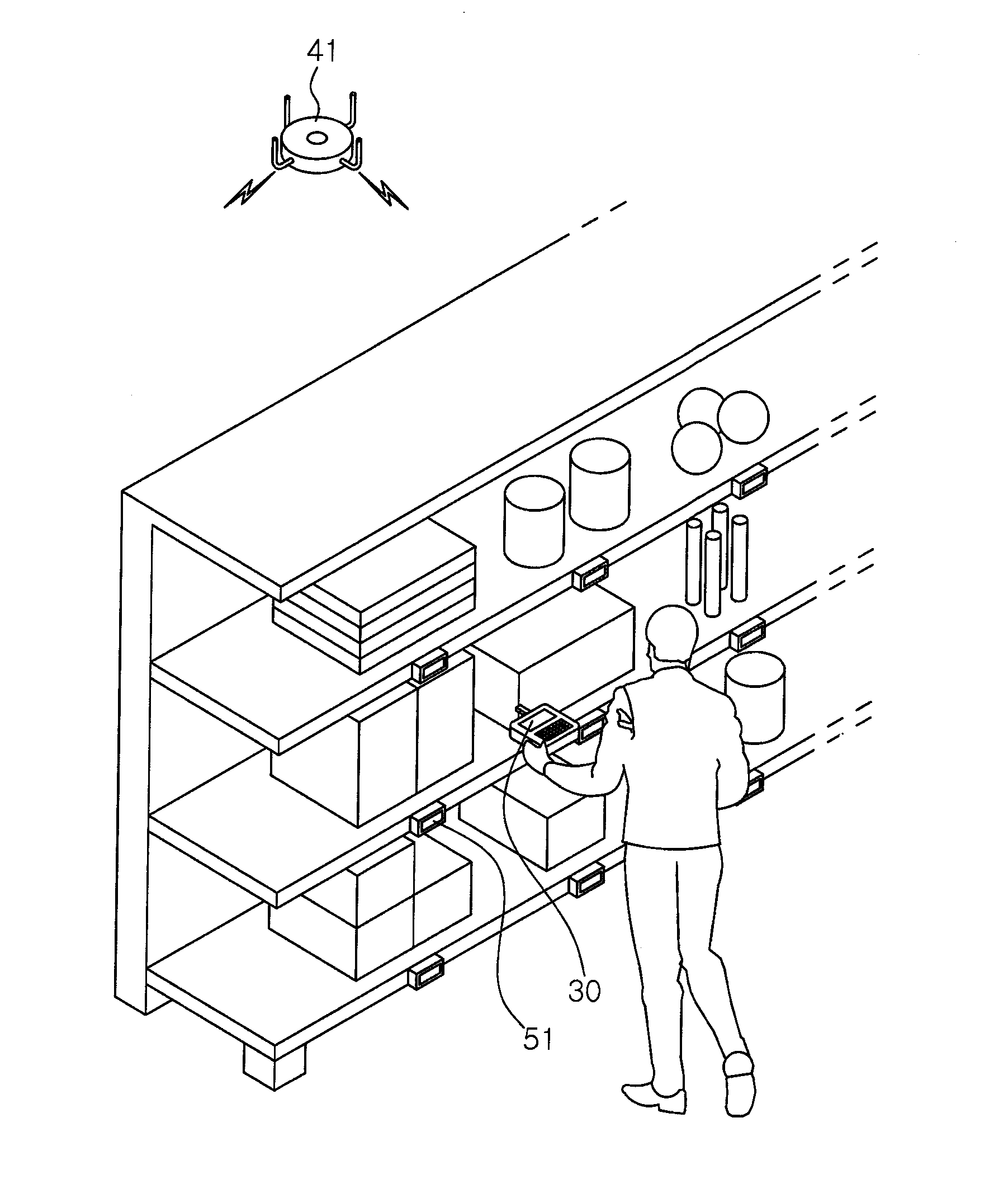 Electronic shelf label system, method of synchronizing electronic shelf label tag with product, and method of updating product information of the same