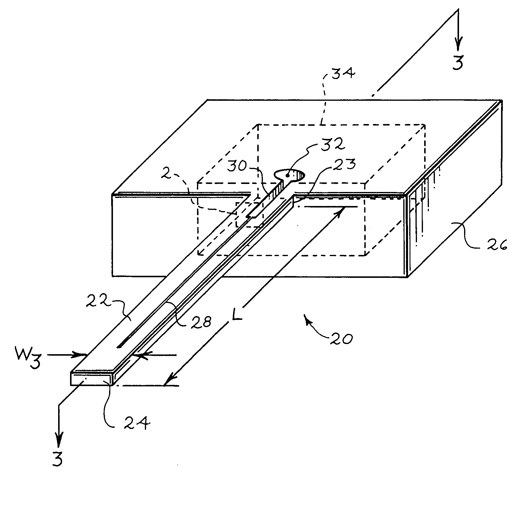 Scanning probe microscope probe with integrated capillary channel