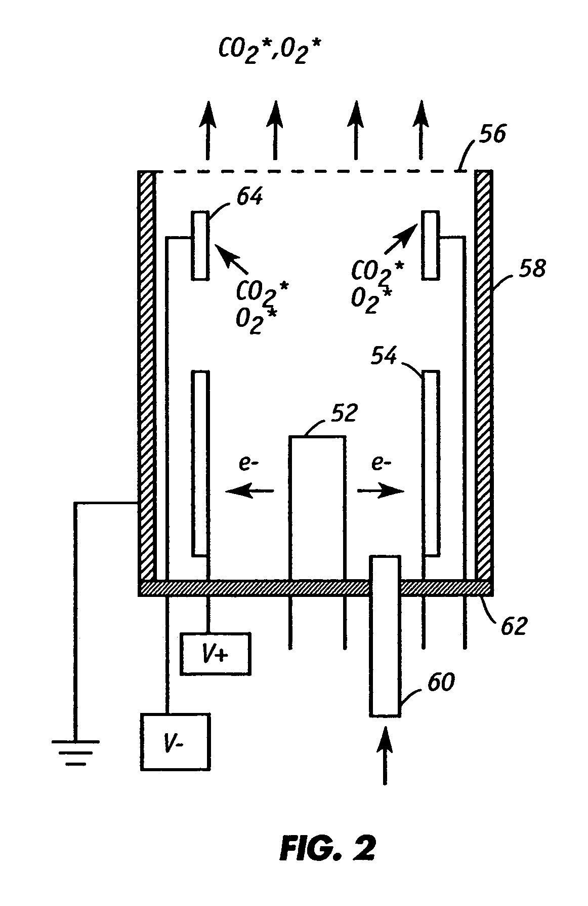 Method for in-situ cleaning of carbon contaminated surfaces