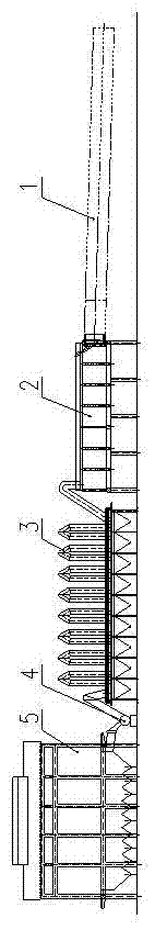Method for recovering zinc by using rotary kiln and device thereof