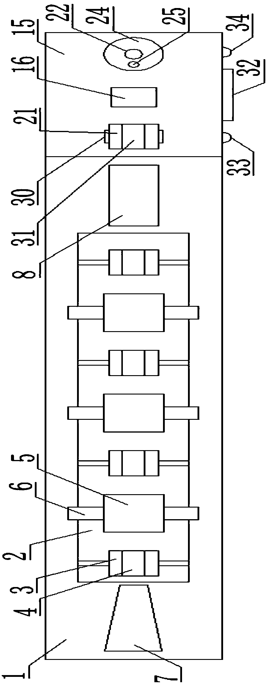 Efficient heat-setting spinning thread processing machine with uniform oil