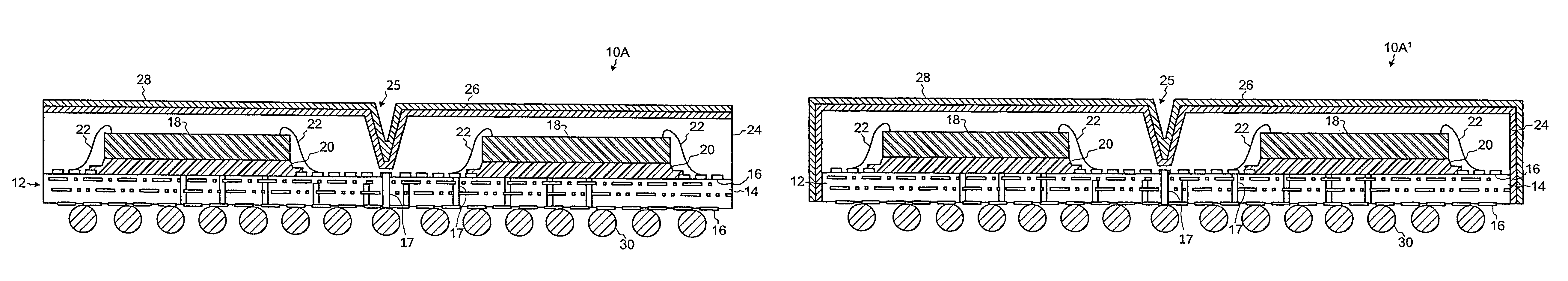 System and method for RF shielding of a semiconductor package