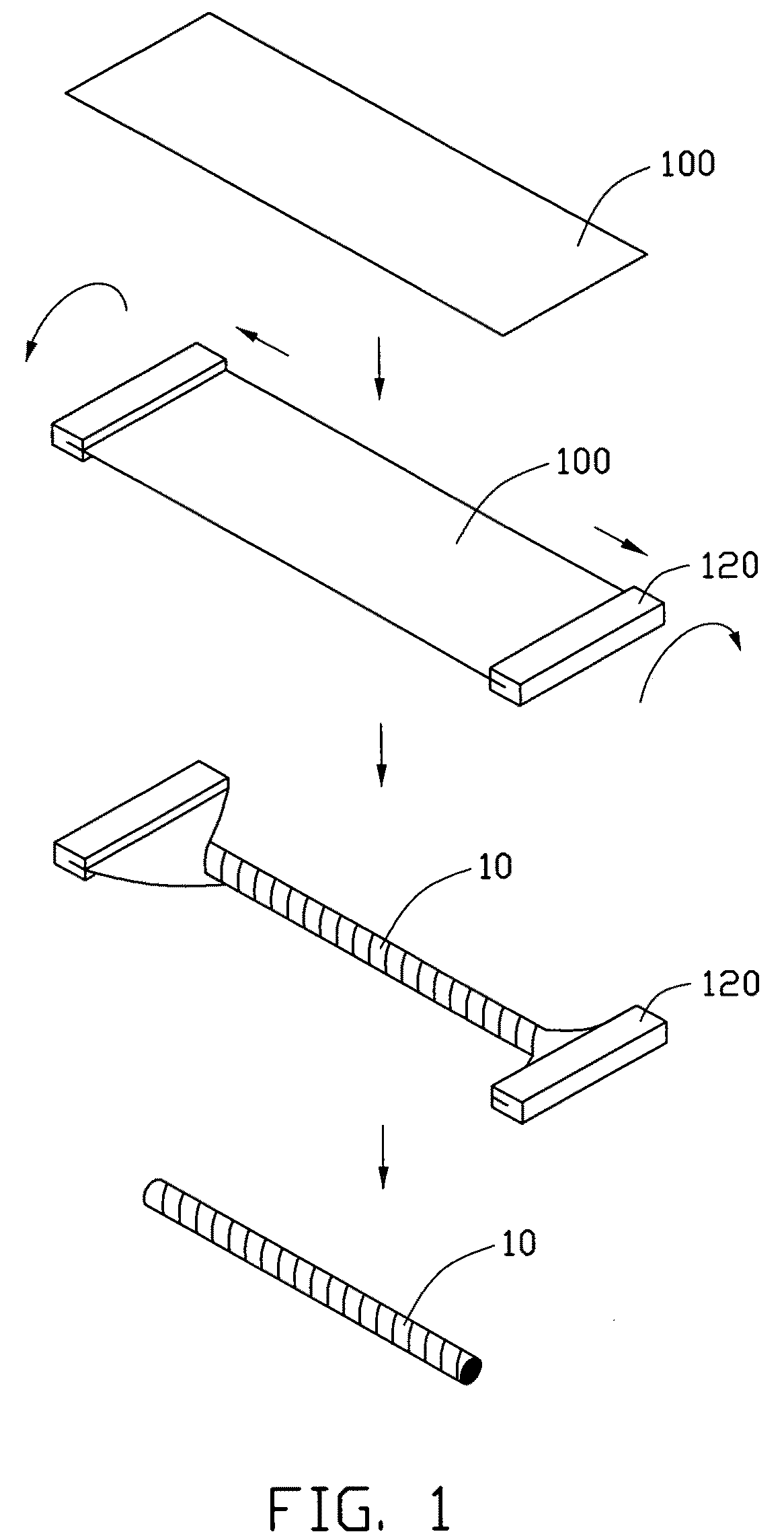 Method for making twisted carbon nanotube wire