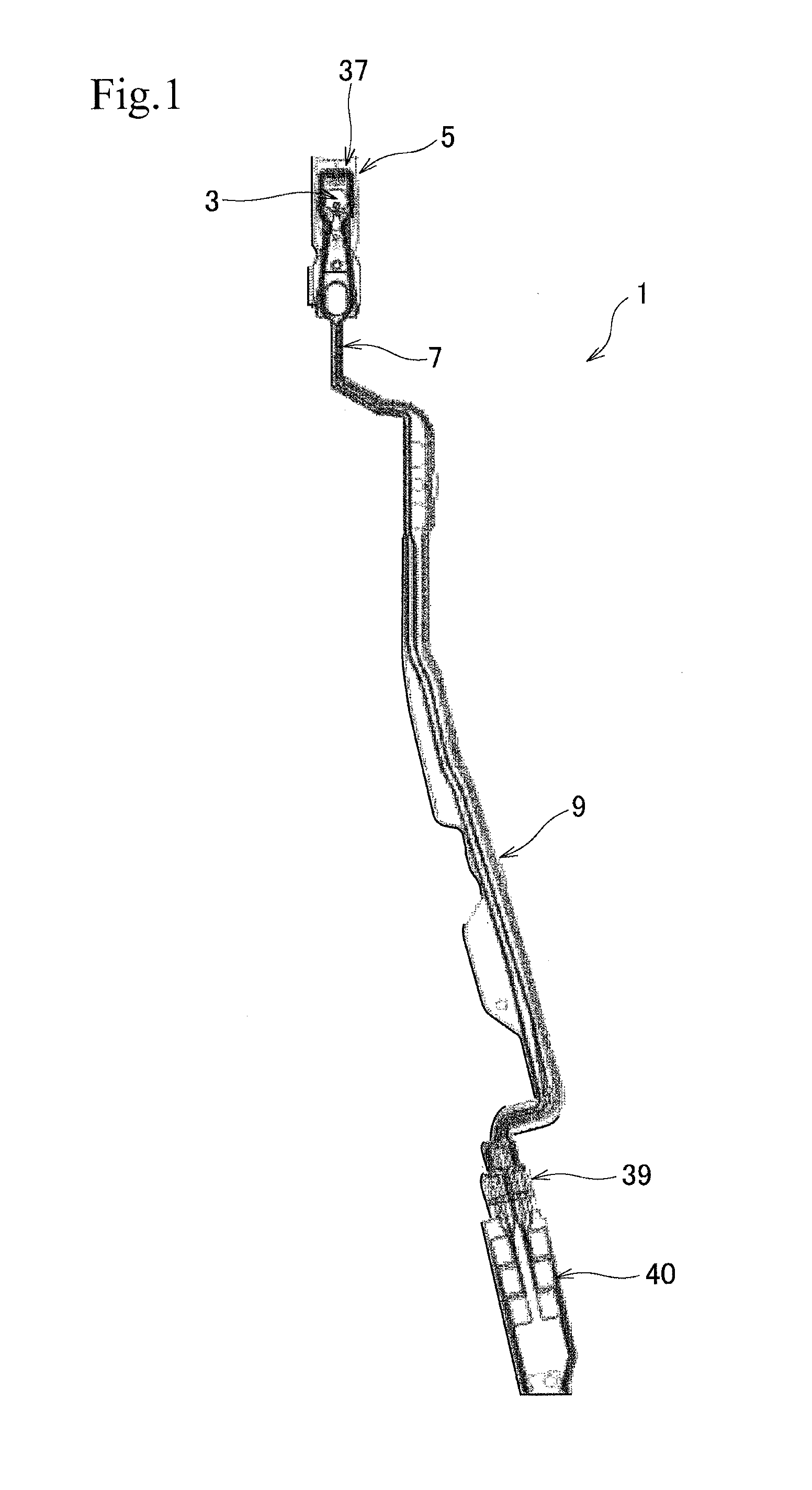 Flexure and method of forming part of flexure