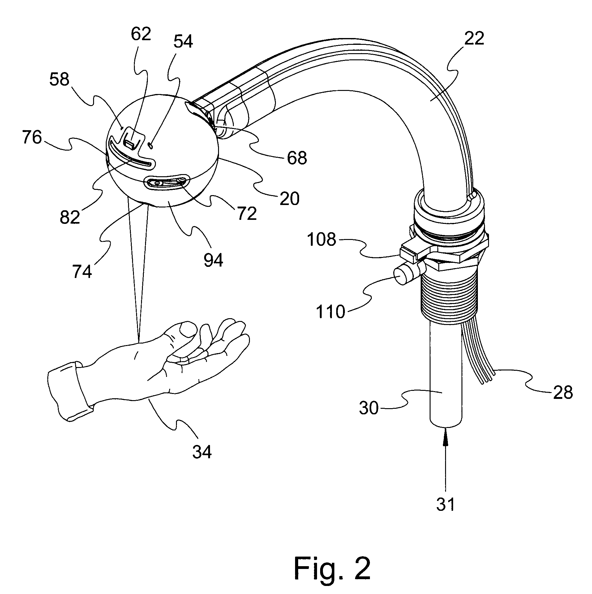 Electronic Faucet with Voice, Temperature, Flow and Volume Control
