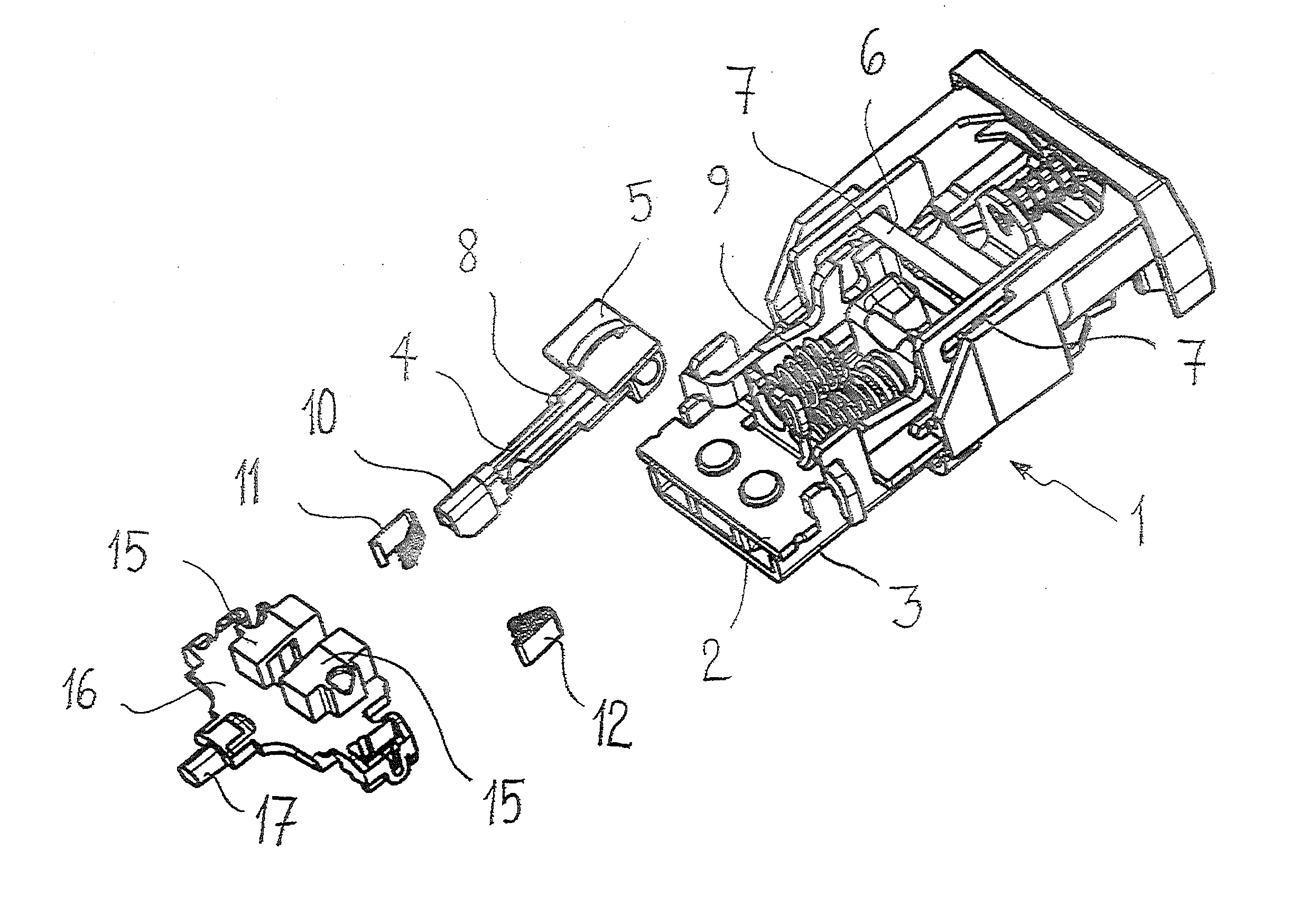 Belt lock with status detector