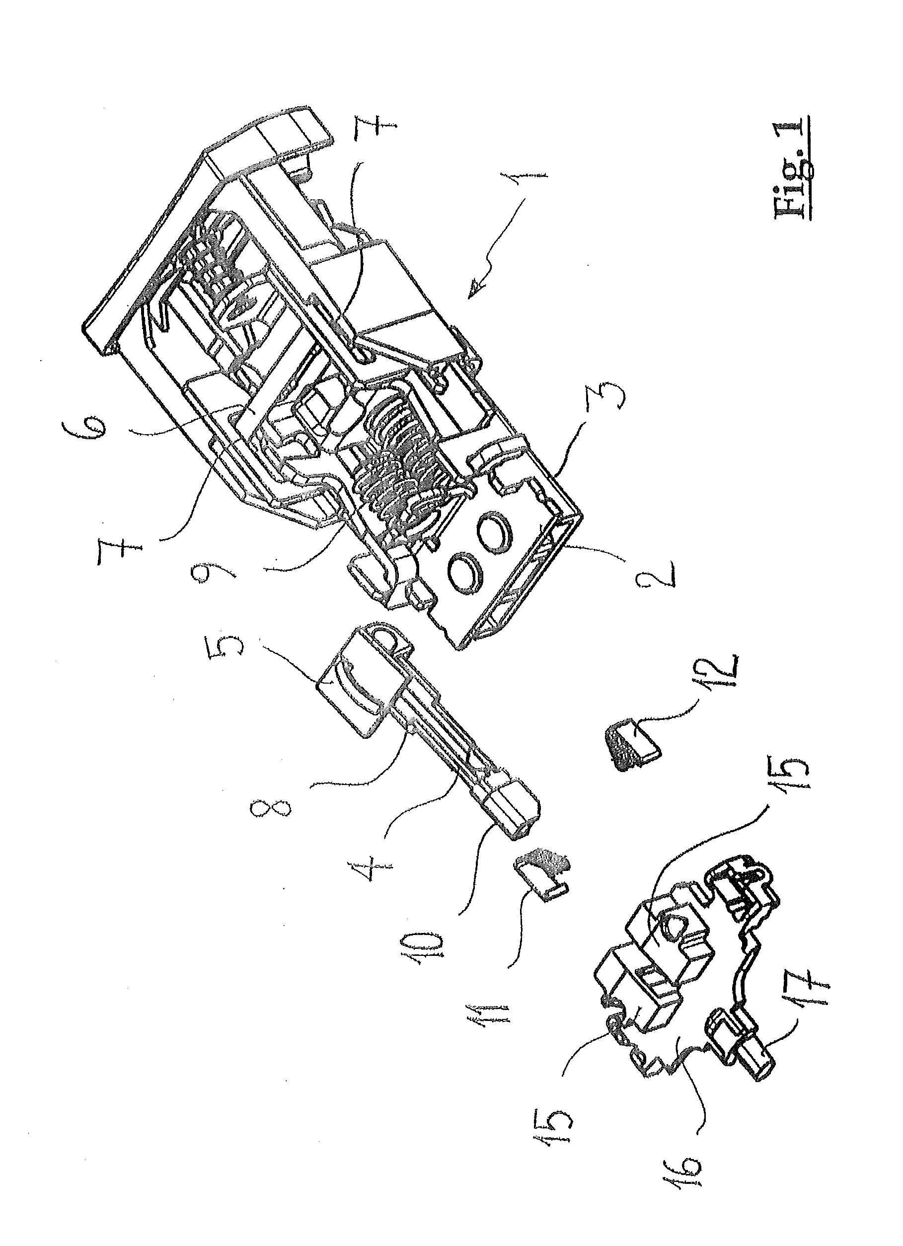 Belt lock with status detector