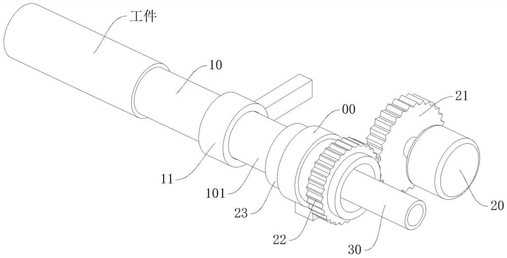 High-smoothness grinding machine for inner hole of straight hole