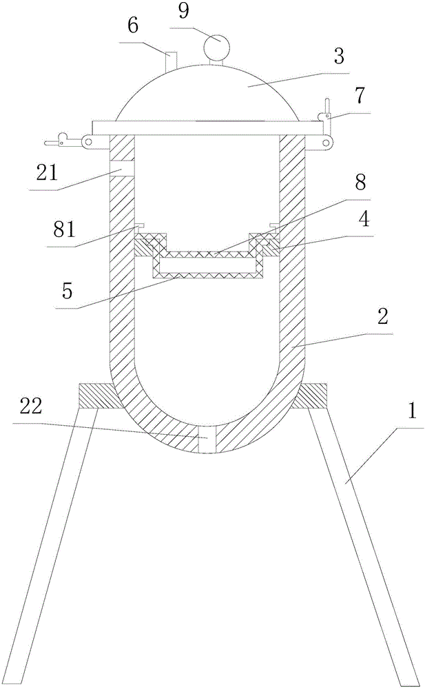 Filtering tank for multi-wire cutting machine
