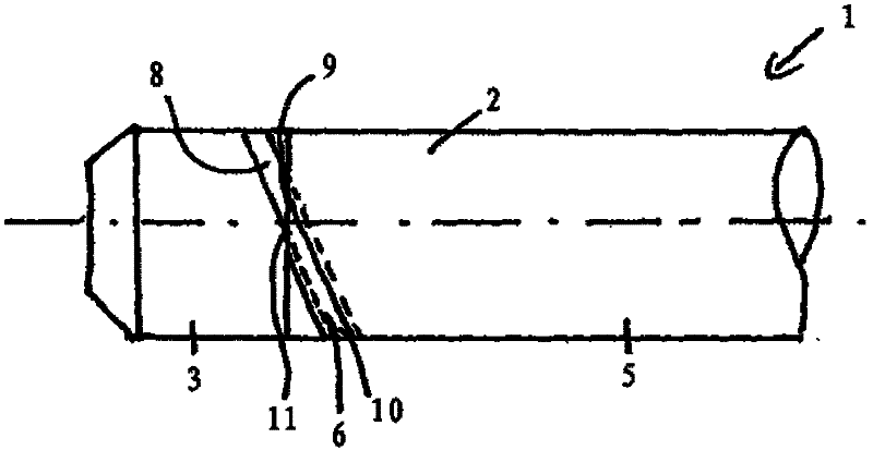 Screw element, screw connection and method for producing screw element