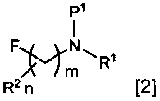 Method for producing fluoroamine