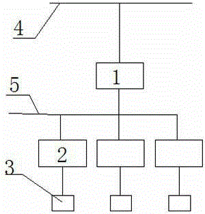 District anti-electricity stealing system