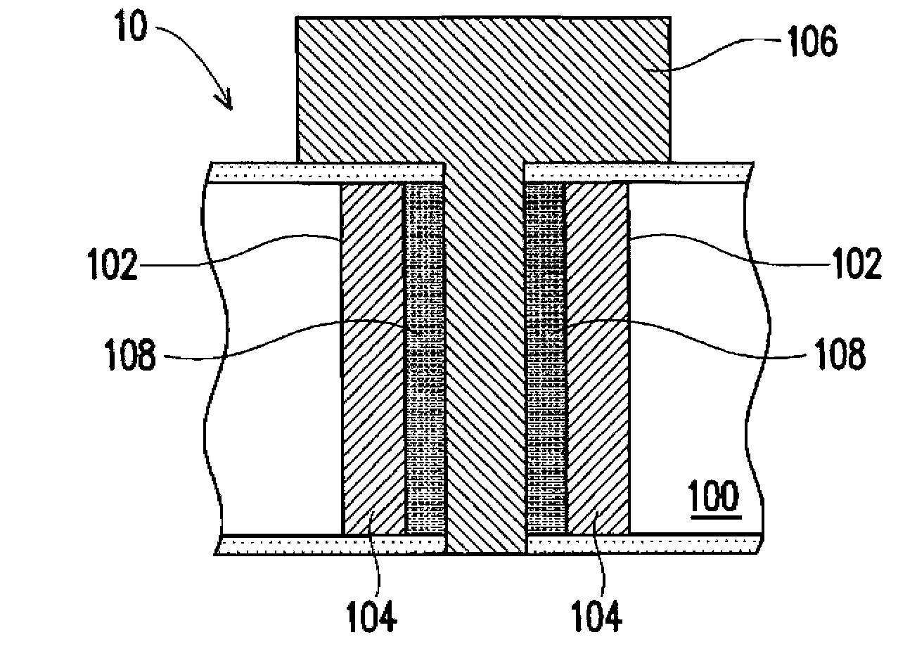 Through-hole capacitor and manufacturing method thereof