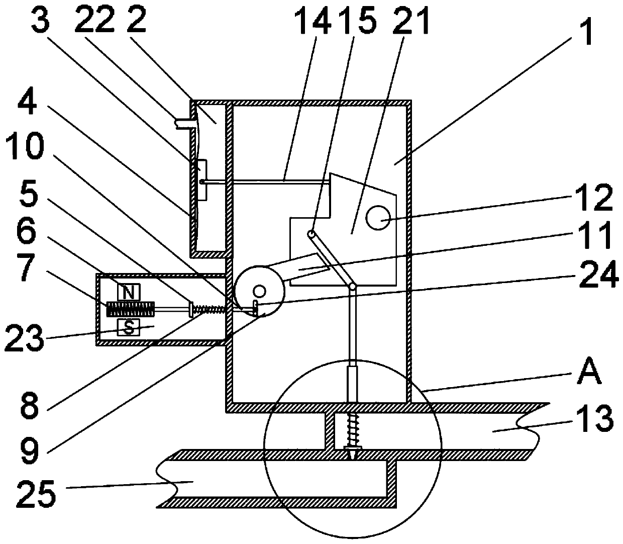 Safe hydraulic valve for hydraulic electric control system