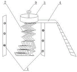 Equipment used for stalactite formation and stalactite formation method