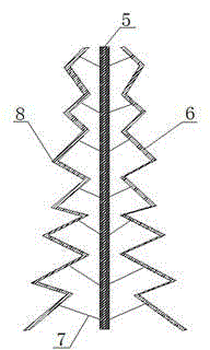 Equipment used for stalactite formation and stalactite formation method