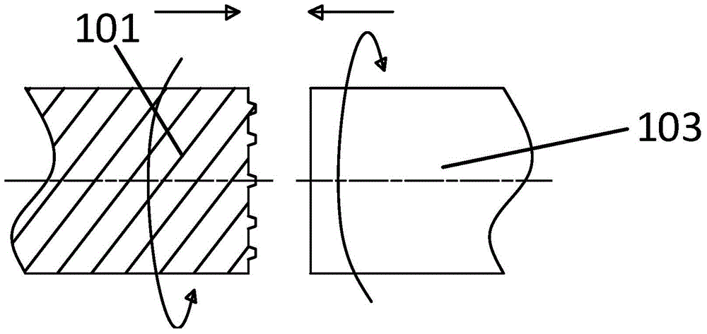 Friction welding method for copper and aluminum end faces