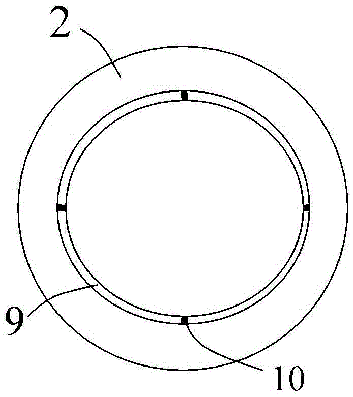 A large-aperture aspheric primary mirror detection device and method