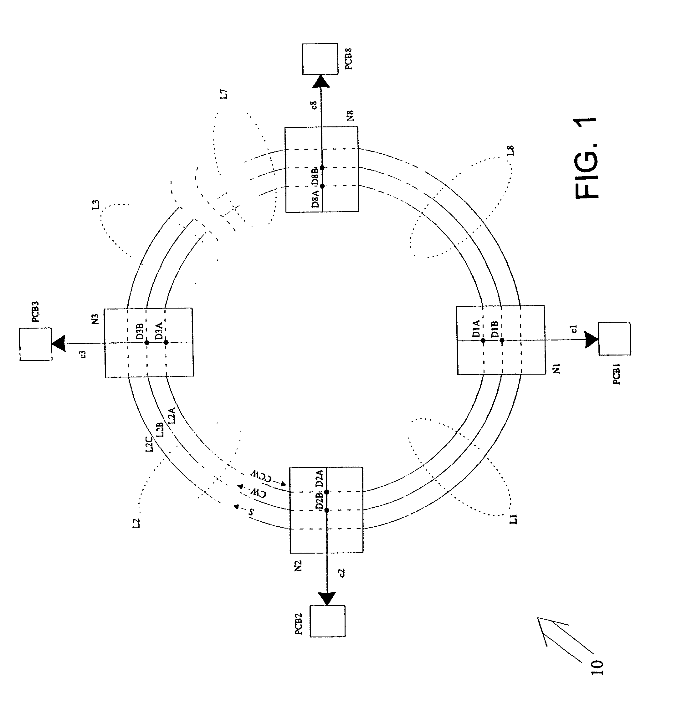 Method and apparatus for distributed synchronous clocking