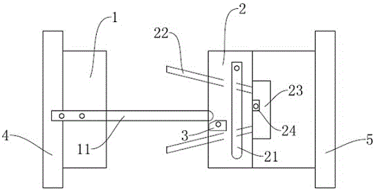 Plastic injection mold ejector pin reset mechanism