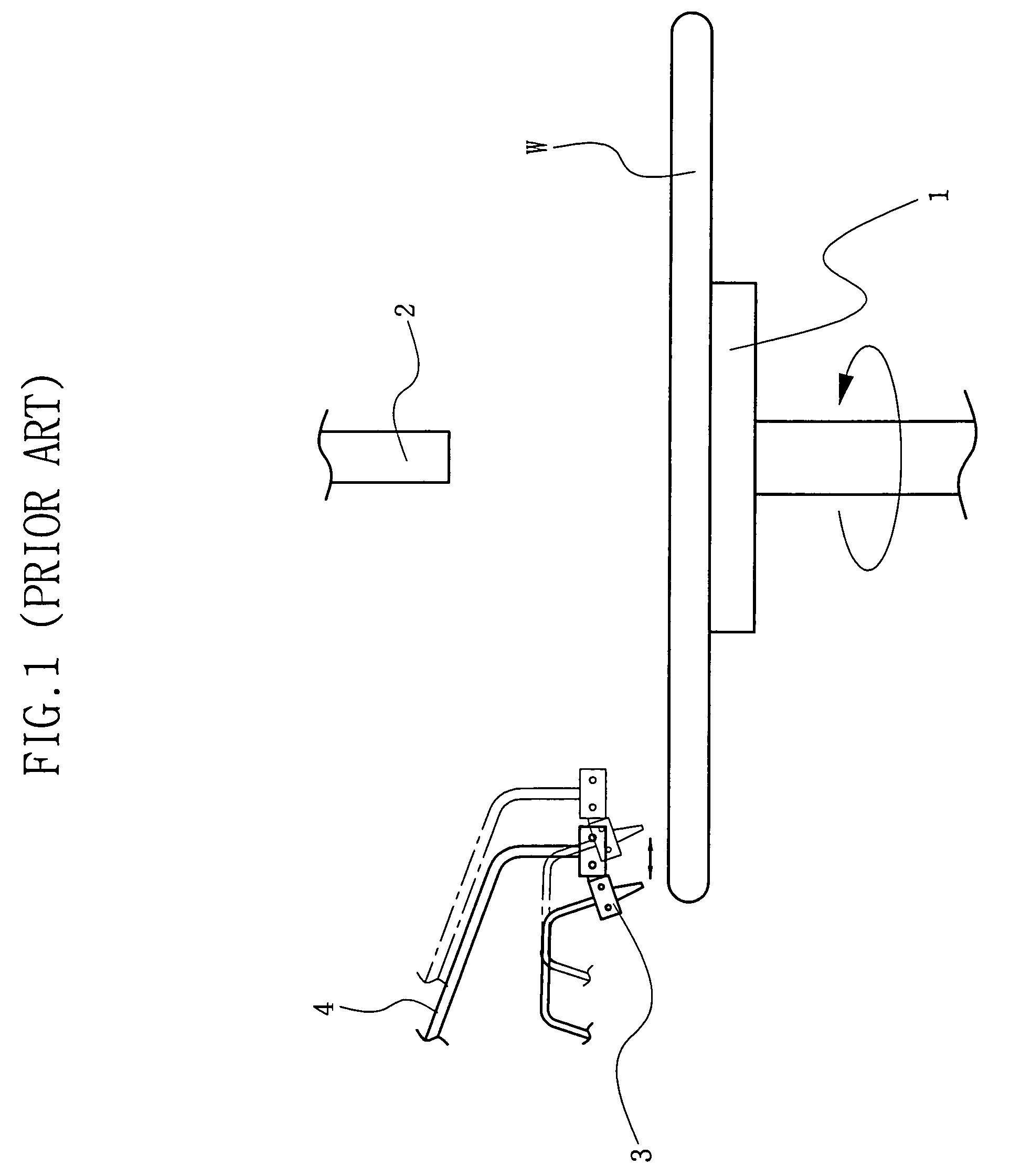 Nozzle apparatus for stripping edge bead of wafer