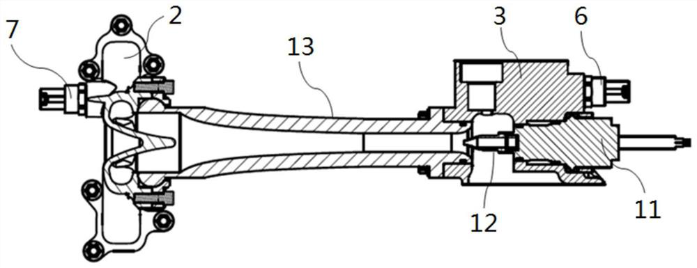 Anode injection reflux device of fuel cell engine