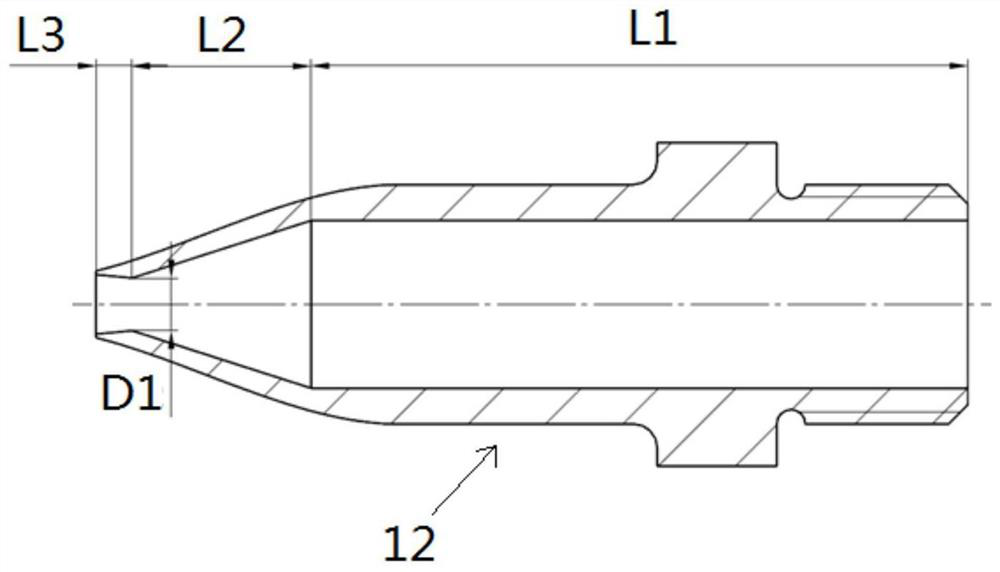 Anode injection reflux device of fuel cell engine