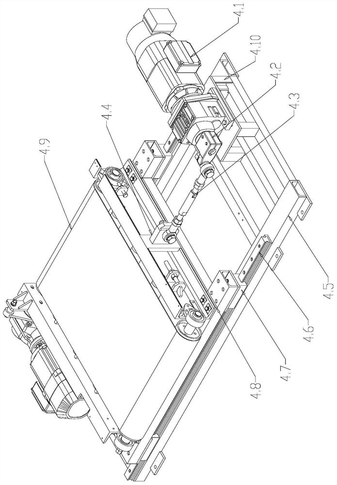 A palletizing and marshalling method and a palletizing and marshalling device