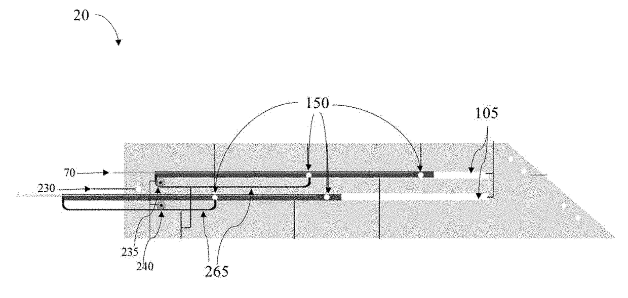 Vehicular visor visual driving aid