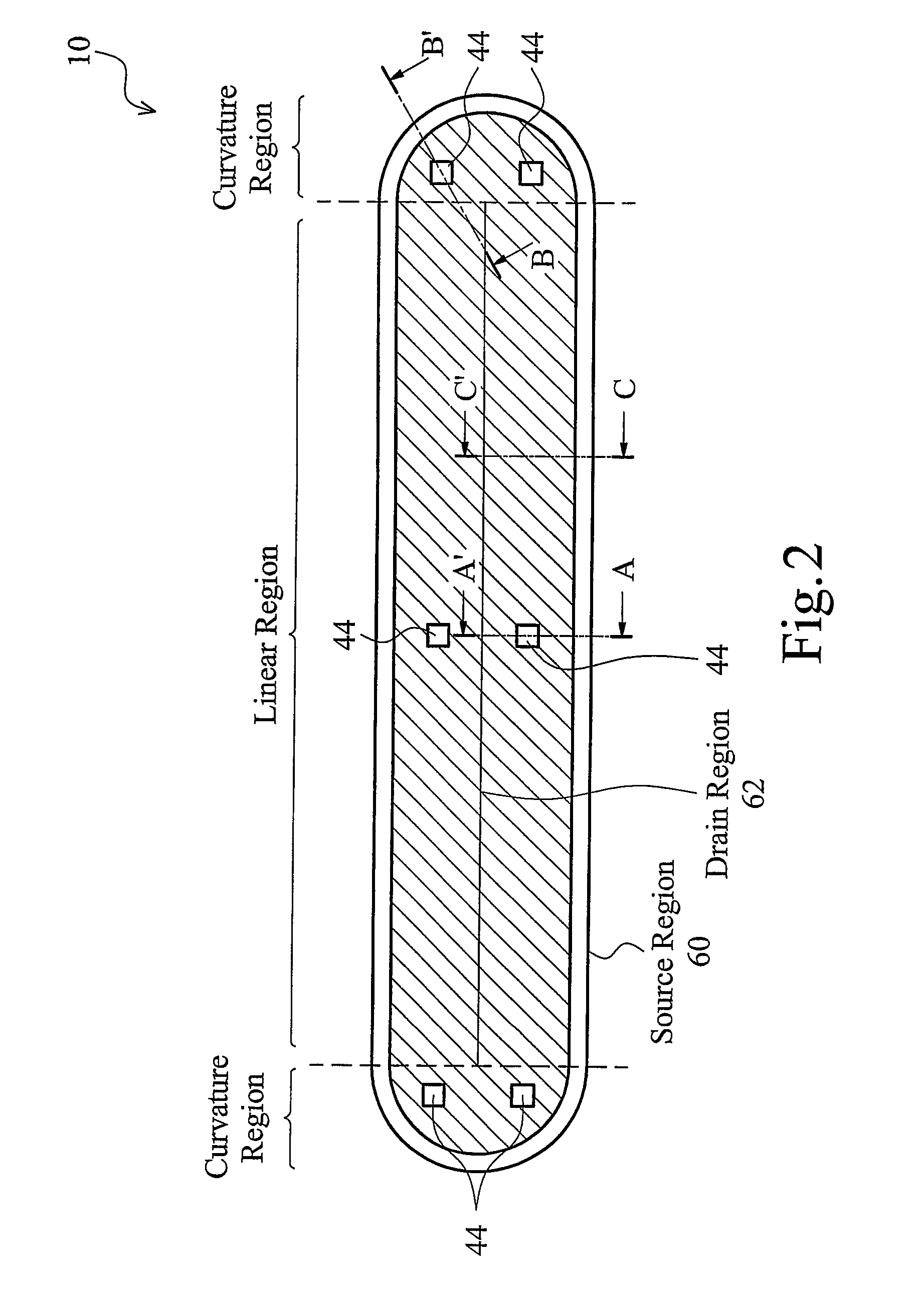 Stabilizing breakdown voltages by forming tunnels for ultra-high voltage devices