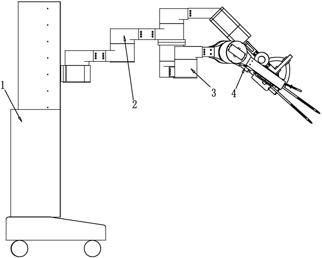 A robot for assisting minimally invasive thoracoabdominal surgery