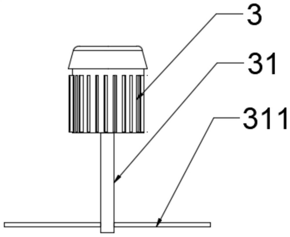 A sludge drying constant temperature device