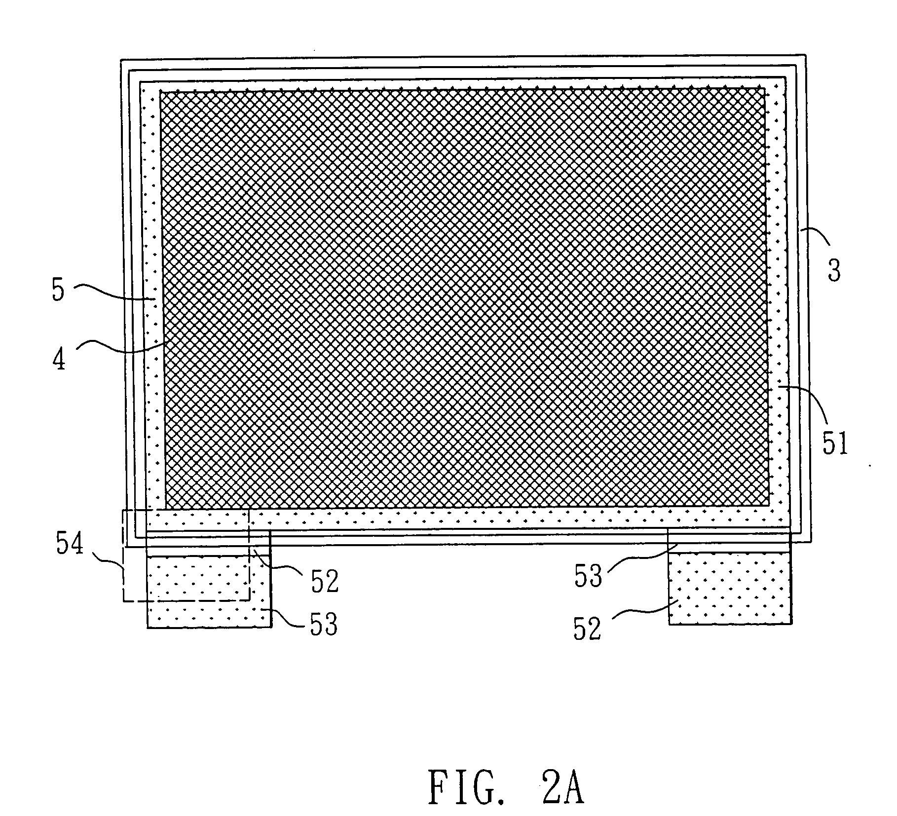 Anode plate for a field emission display device