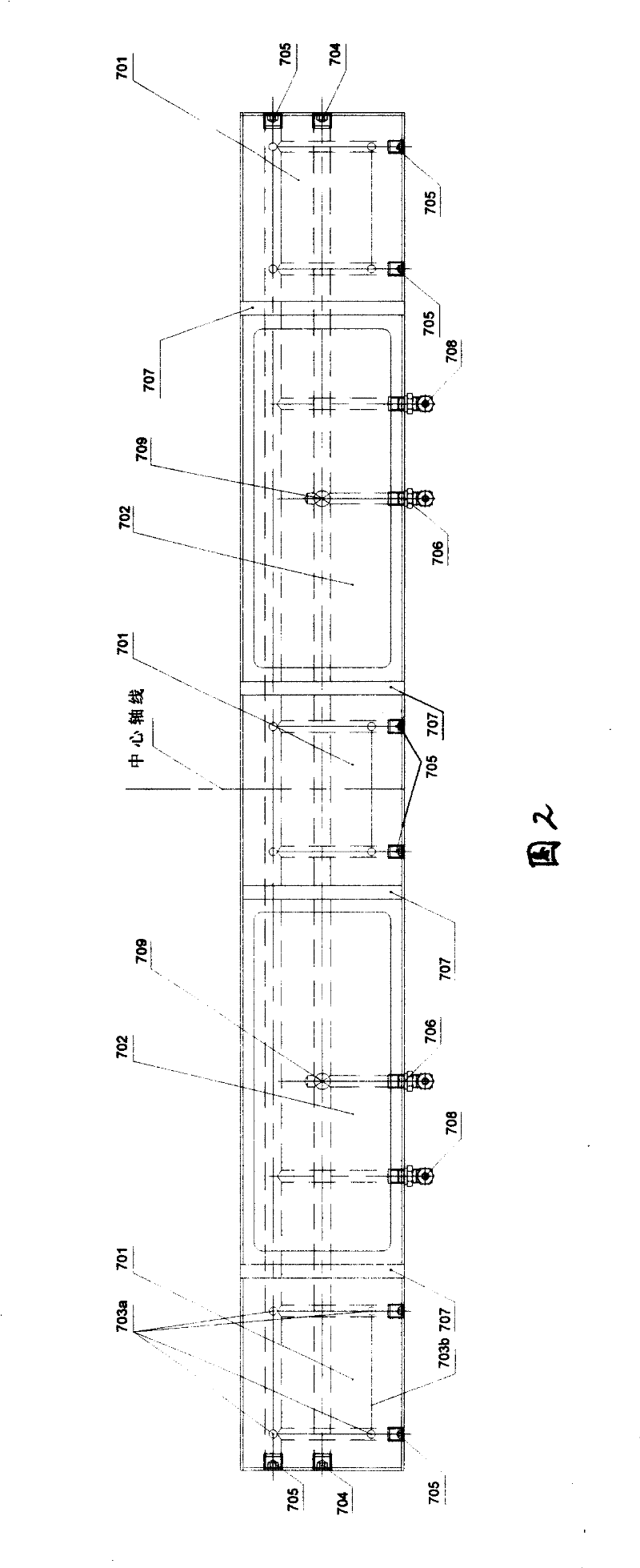 Air-supporting slide rail system