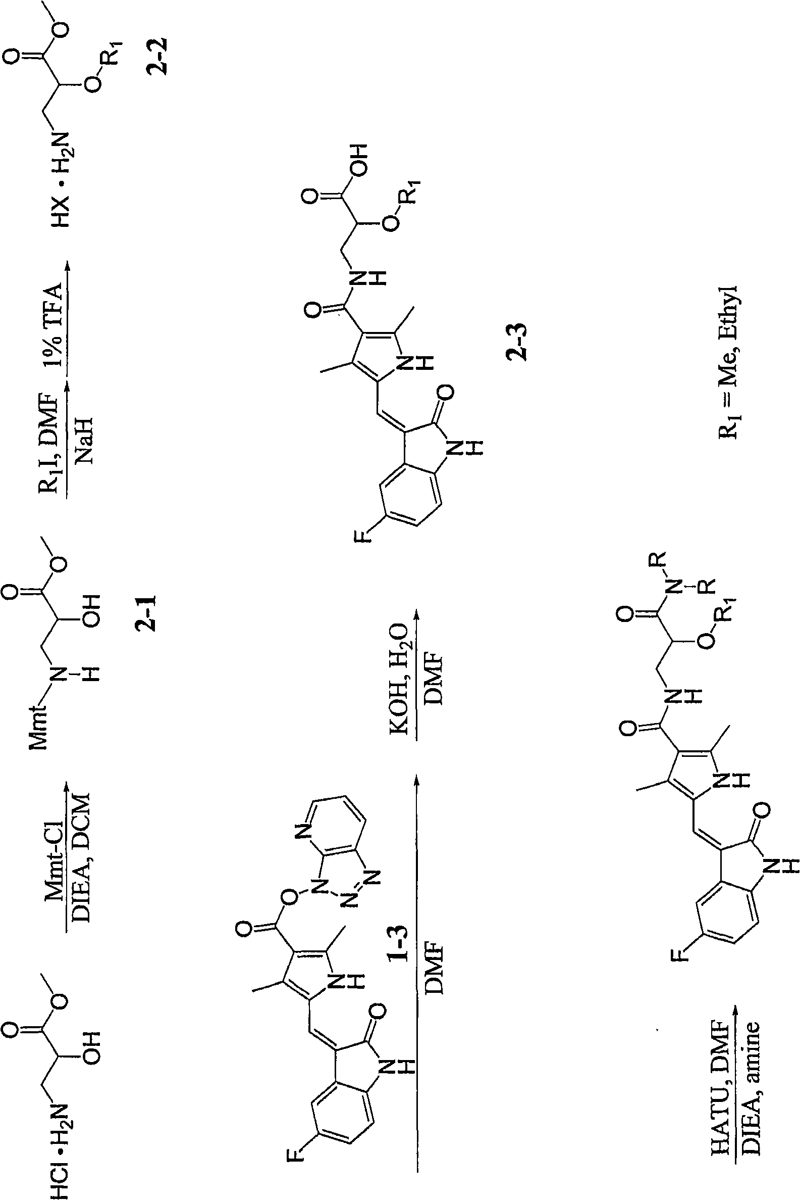 Alkoxy indolinone based protein kinase inhibitors