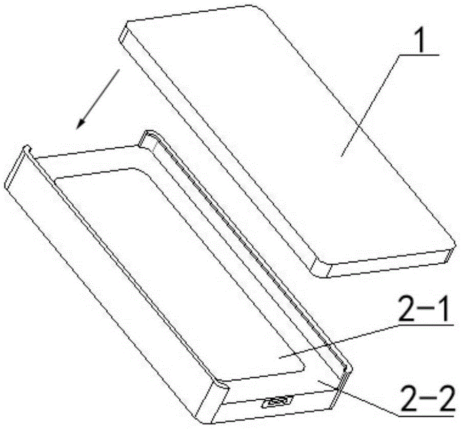 Cell phone case used in cold region