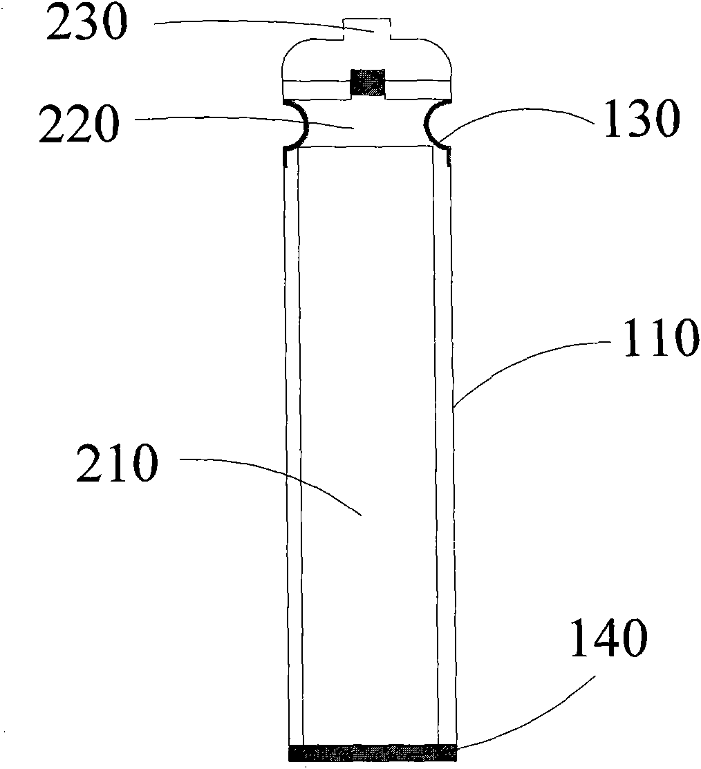 Battery steel shell and insulating method and battery thereof