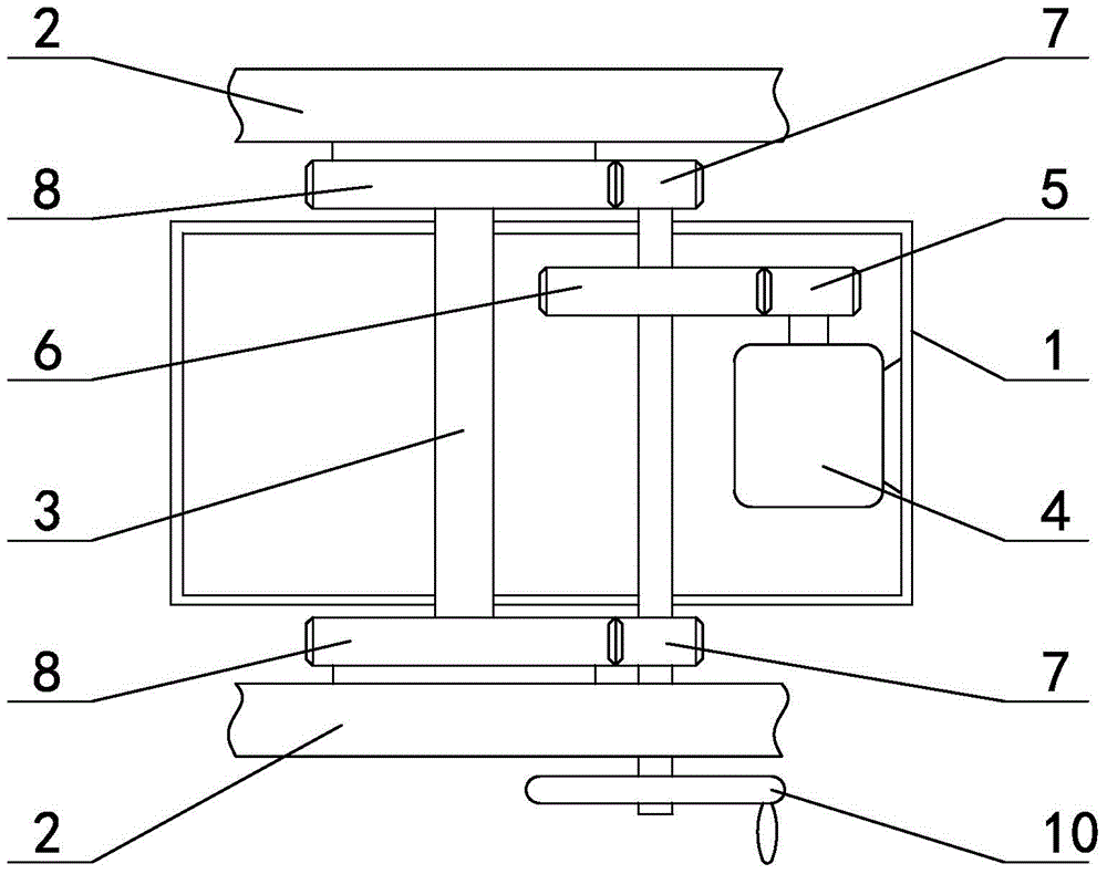 Automatic lifting device and method for tower-shaped mast