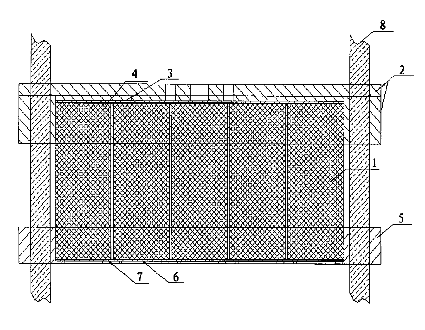 Power lithium ion battery composite structure