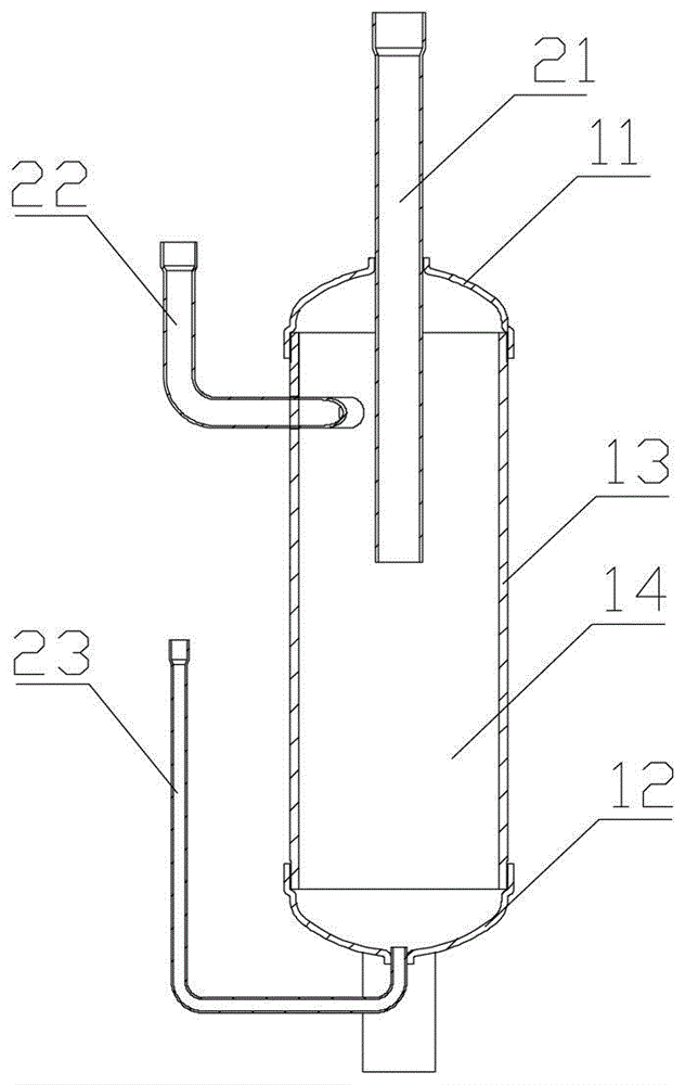 An oil separator and refrigeration equipment using the oil separator