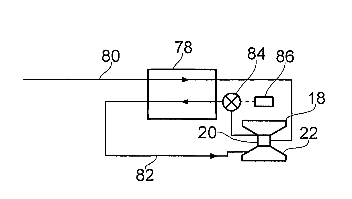 Gas turbine engine with cooling system
