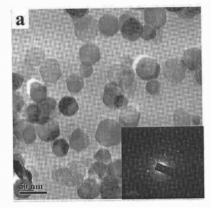 Preparation method of hexagon stannic disulphide nano slice