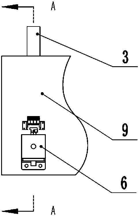 Electrified locomotive isolating switch