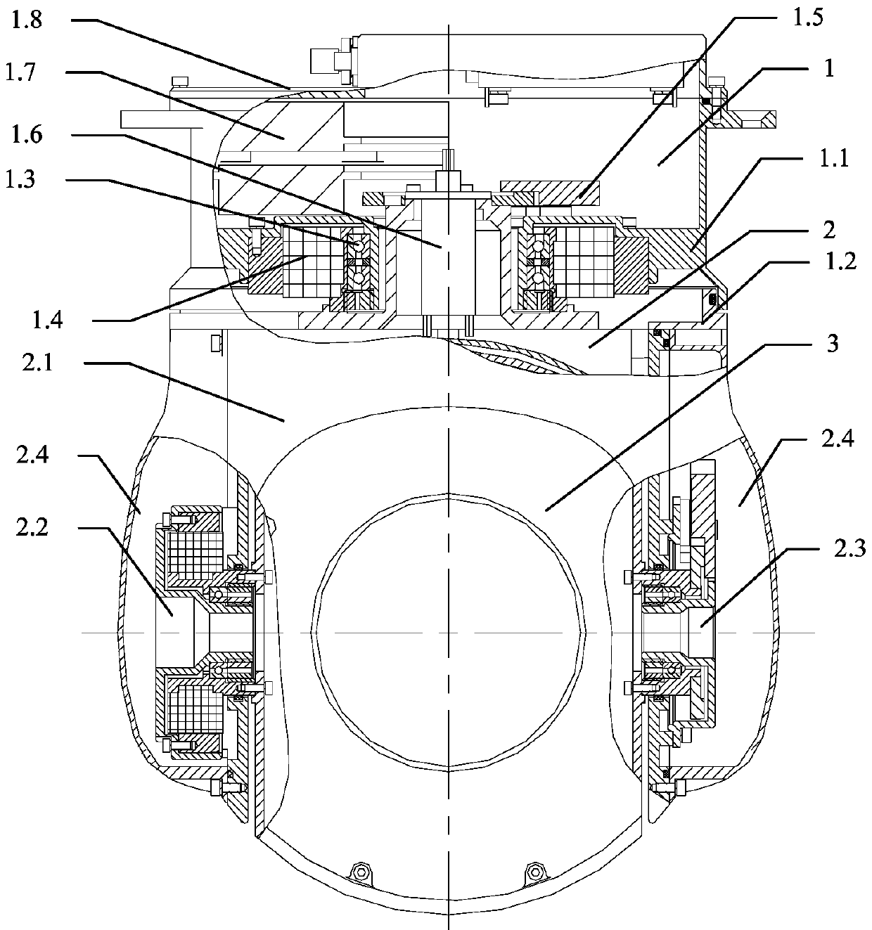 A light and small photoelectric pod